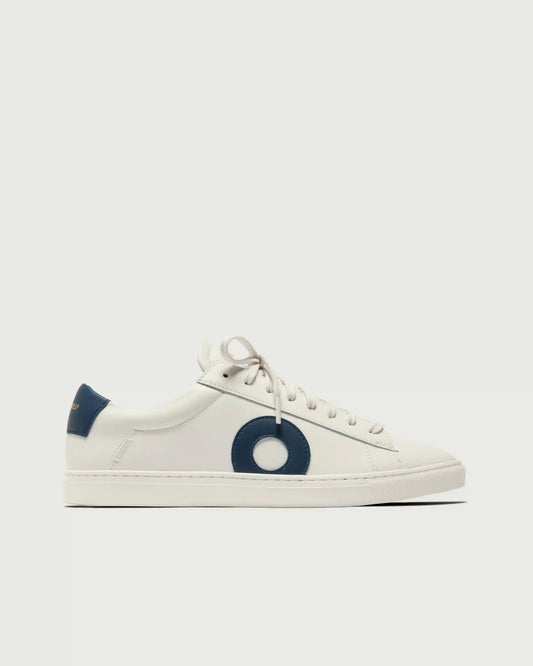 Low 1 | White / Navy (Orthopedic)