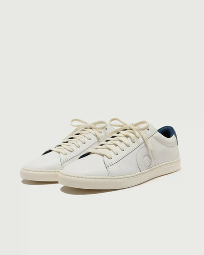 Low 1 | White / Navy / Ivory (Orthopedic)